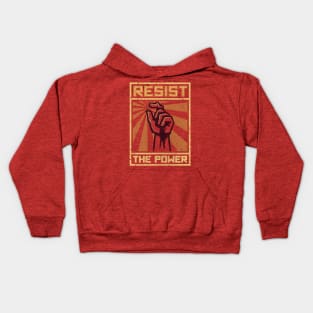 Resist the Power Kids Hoodie